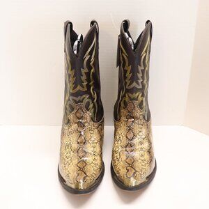 Laredo Men's Cowboy Boots Multiple Color Size 12 EW Round with Metal